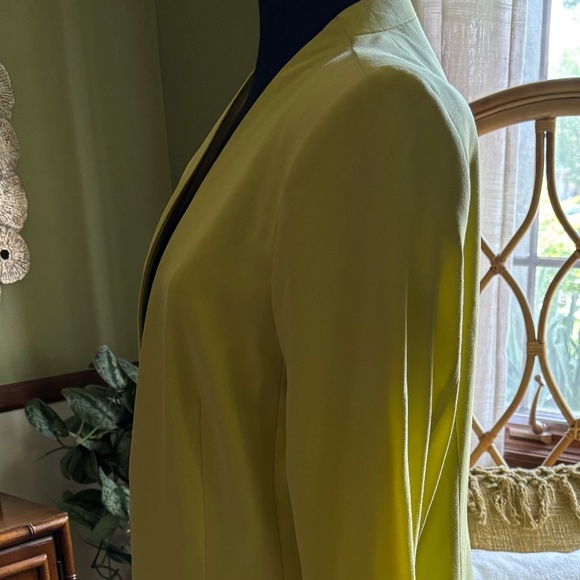 Calvin Klein Citron Suit Jacket Size 14 - Picture 2 of 6